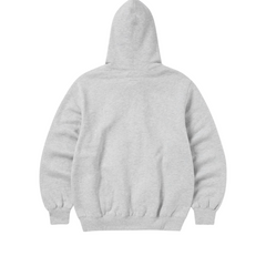 Arch-Logo Hoodie - Heather Grey