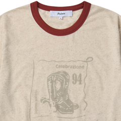Celebrazione Ringer T-Shirt - Off White