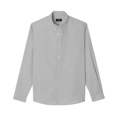 Chemise Greg Logo - Grey