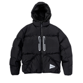 Gramicci Wool Check Down Jacket - Charcoal