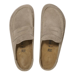 Naples Wrapped Suede Leather - Taupe