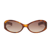 OPEL - Shimmery Horn / Brown Gradient Lens