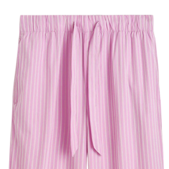 Poplin Pyjamas Pants - Purple Pink Stripes