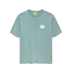 Logo Tee - Teal/White