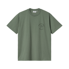 S/S Stamp T-Shirt - Duck Green/Black