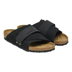 Kyoto Nubuck-Suede Leather - Black