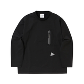 Hybrid Warm Pocket LS Tee - Black