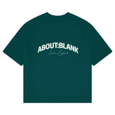 Arched Logo T-Shirt - Epsom Green/Ecru