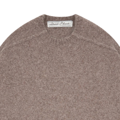 Exposed Mock Neck - Biscuit