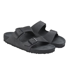 Arizona BS Suede Leather - Allover Charcoal