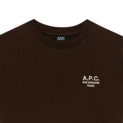 Standard Rue Madame T-Shirt - Marron/Ecru