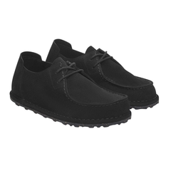 Utti Lace Suede Leather - Black
