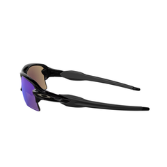 Flak 2.0 XL - Polished Black / Prizm Sapphire Irid Polarized Lenses