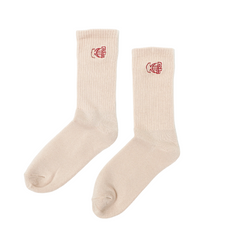Logo Socks - Beige