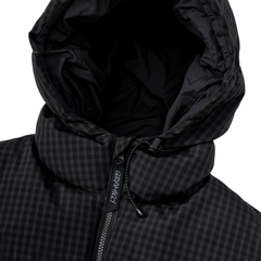 Gramicci Wool Check Down Jacket - Charcoal