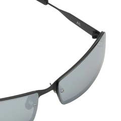 AXL - Matte Black / Solid Black / Silver Reflective Lens