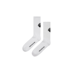 Logo Socks - White