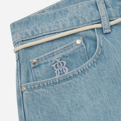 Relaxed Denim Jean - Light Blue Wash