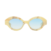 MARGE - Carrara Fantasy/Light Blue Lens
