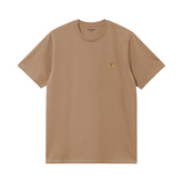 S/S Chase T-Shirt - Peanut/Gold