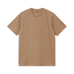 S/S Chase T-Shirt - Peanut/Gold