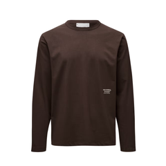 Off-Race Cotton Tech Long Sleeve T-Shirt - Dark Purple