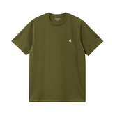 S/S Madison T-Shirt - Office Green/White