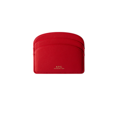 Porte-Cartes Demi-Lune - Rouge
