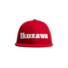 Team Ikuzawa Aikou-Gumi "Ikuzawa" Wool 6-Panel Cap - Red