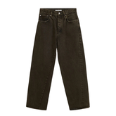 Wide Twist - Overdyed Black Khaki