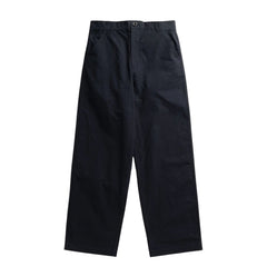 Kvitfjell Relaxed Cotton Buff Cloth Pant - Dark Navy