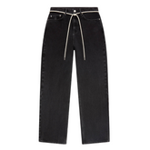 Relaxed Denim Jean - Black