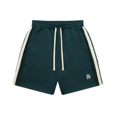 Monogram Track Short - Epsom Green/Ecru