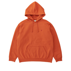One Point Hooded Sweatshirt - Burnt Orange