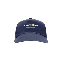 Box Cap - Navy/Yellow