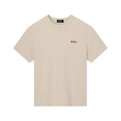 Boxy Petit VPC T-Shirt - Rouge Fonce/White