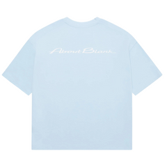 Lago T-shirt - Sky Blue/Ecru