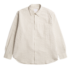 Ole Oversized Striped Shirt - Chestnut