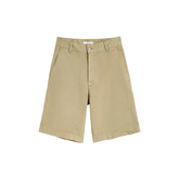 Wide Twist Chino Shorts - Khaki