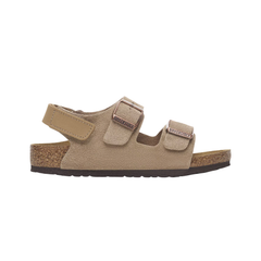 Milano Kids Suede Leather - Taupe