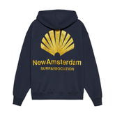 Logo Hoodie - Navy Blazer/Sun Yellow
