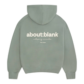 Box Hoodie - Sage/Ecru