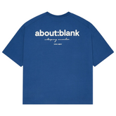 Box T-Shirt - Estate Blue/Ecru