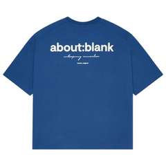 Box T-Shirt - Estate Blue/Ecru
