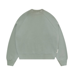 Washed Raglan Sweat - Sage
