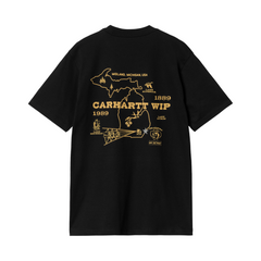 S/S Home State T-Shirt - Black