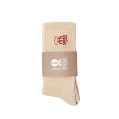 Logo Socks - Beige