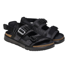 Shinjuku Leather-Textile - Black