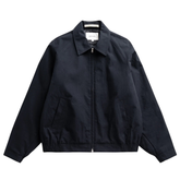 Stensholt Buff Cotton Blouson - Dark Navy