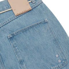 Relaxed Denim Jean - Light Blue Wash